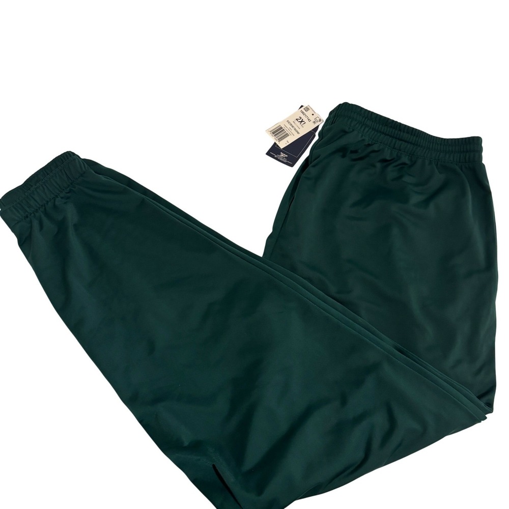 New Reebok RI Vector Knit Trackpant Joggers Mens 2XL Dark Green Training NWT